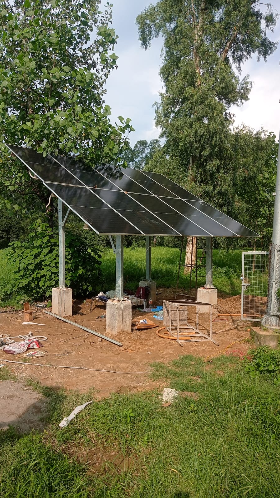 Greenfield Solar Structure
