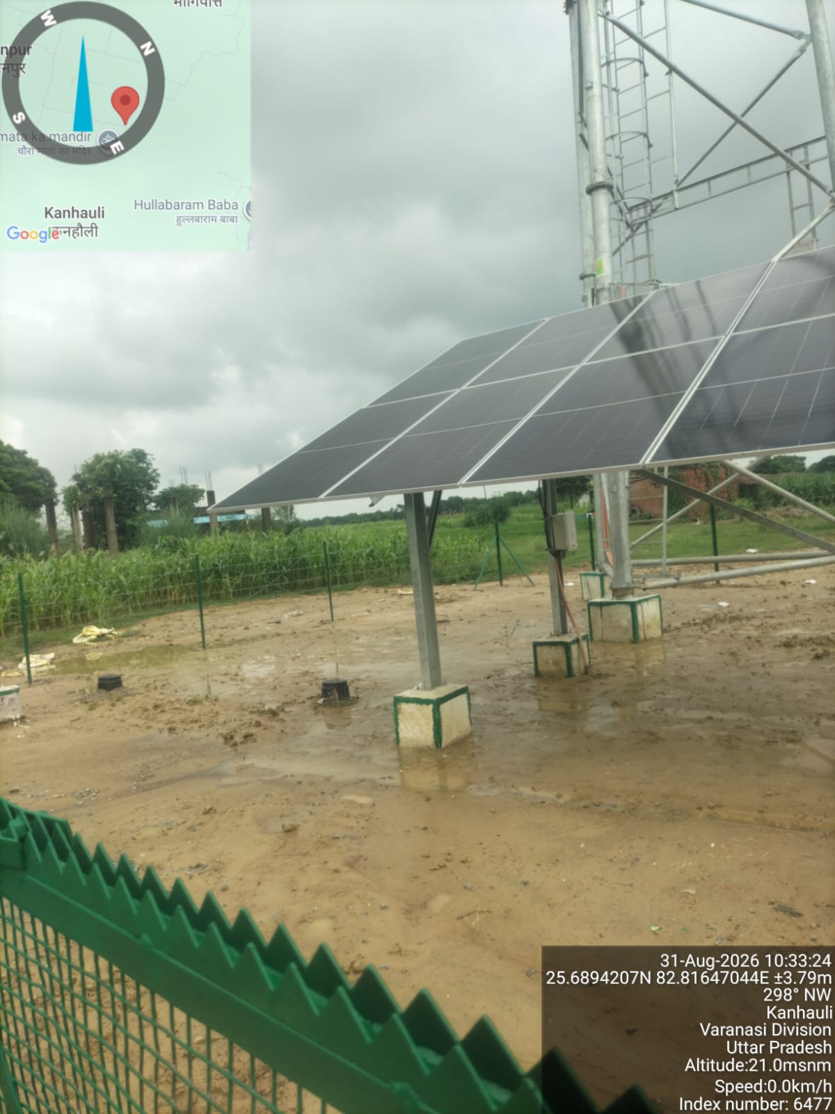 Varanasi Division Solar and Tower Integration